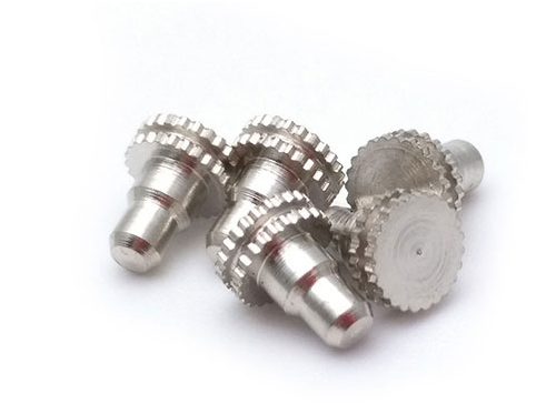 非標平頭滾花螺絲